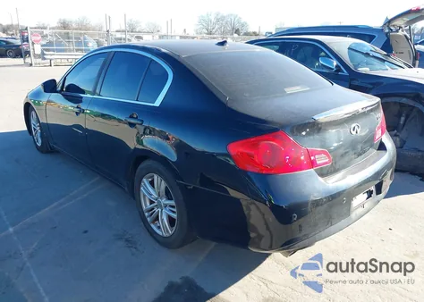 2013 Infiniti G37 Journey z USA, uszkodzony, nr VIN JN1CV6AP6DM717453